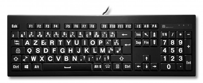 Périphériques - Clavier gros caractères