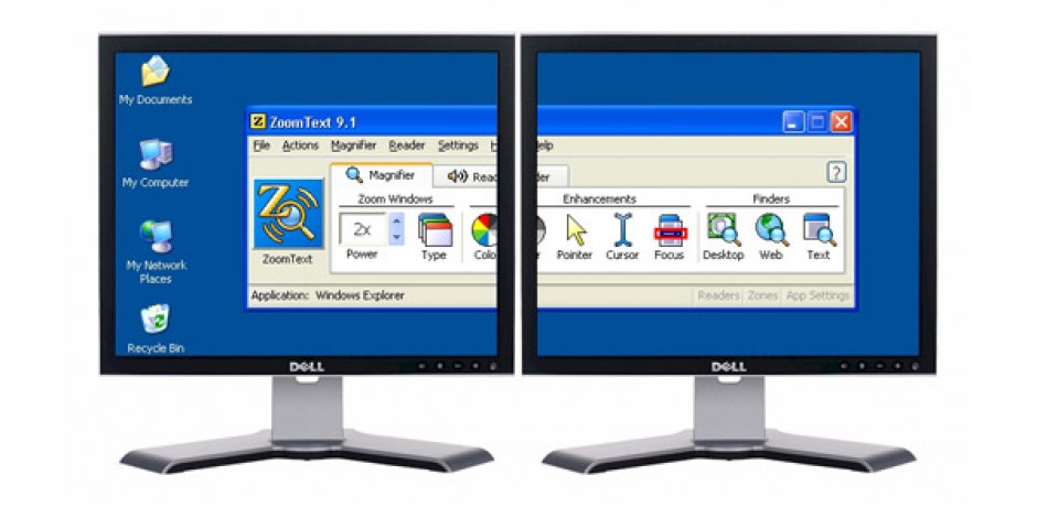 Logiciels adaptés - ZoomText Niv. 1 ou 2