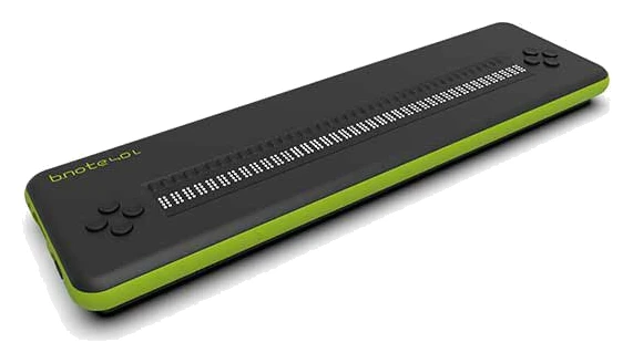 Plage braille b.note Light, 40 caractères, sans clavier Perkins